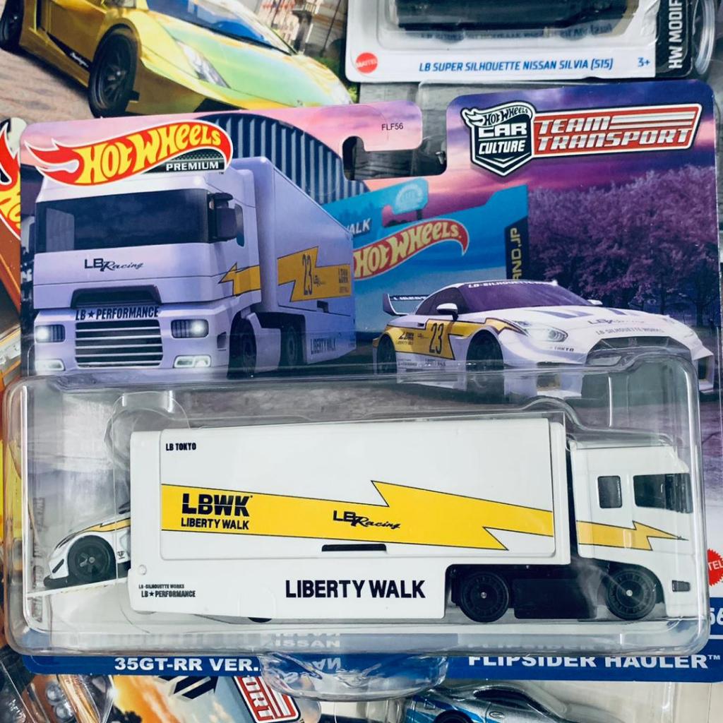 Hot Wheels New Case LBWK GTR R35 Car Culture Premium Team Transport ...