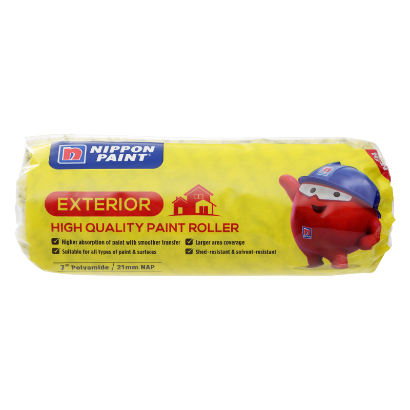 NIPPON PAINT 7" EXTERIOR PAINT ROLLER REFILL 1 PIC | Shopee Malaysia