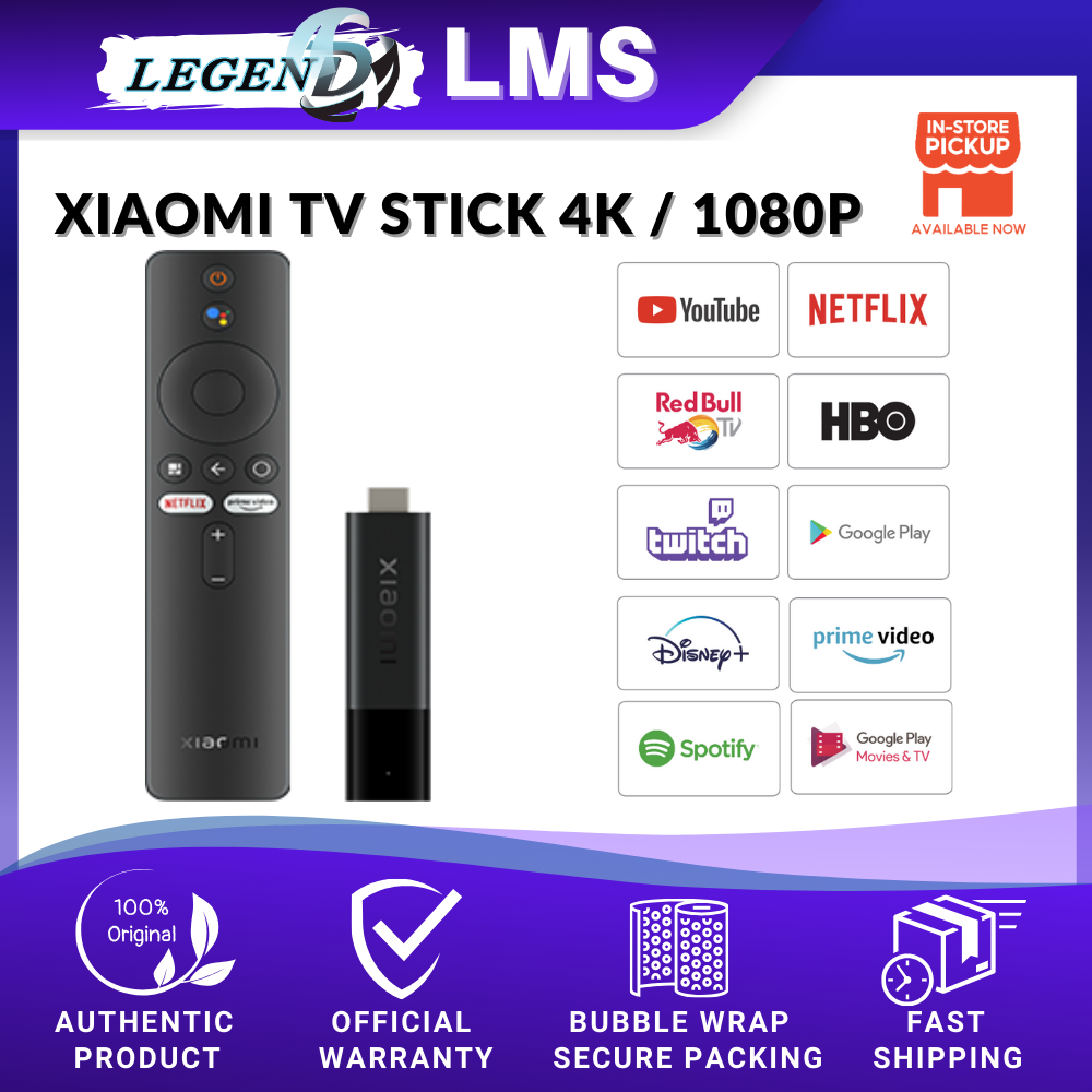 Xiaomi TV Stick 4K With Remote Control Express Delivery