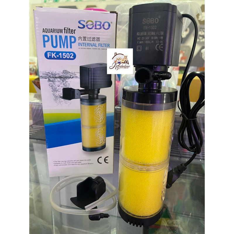 SOBO FK1502 Internal Filter for Aquarium【15w 1800L/H】 Shopee Malaysia