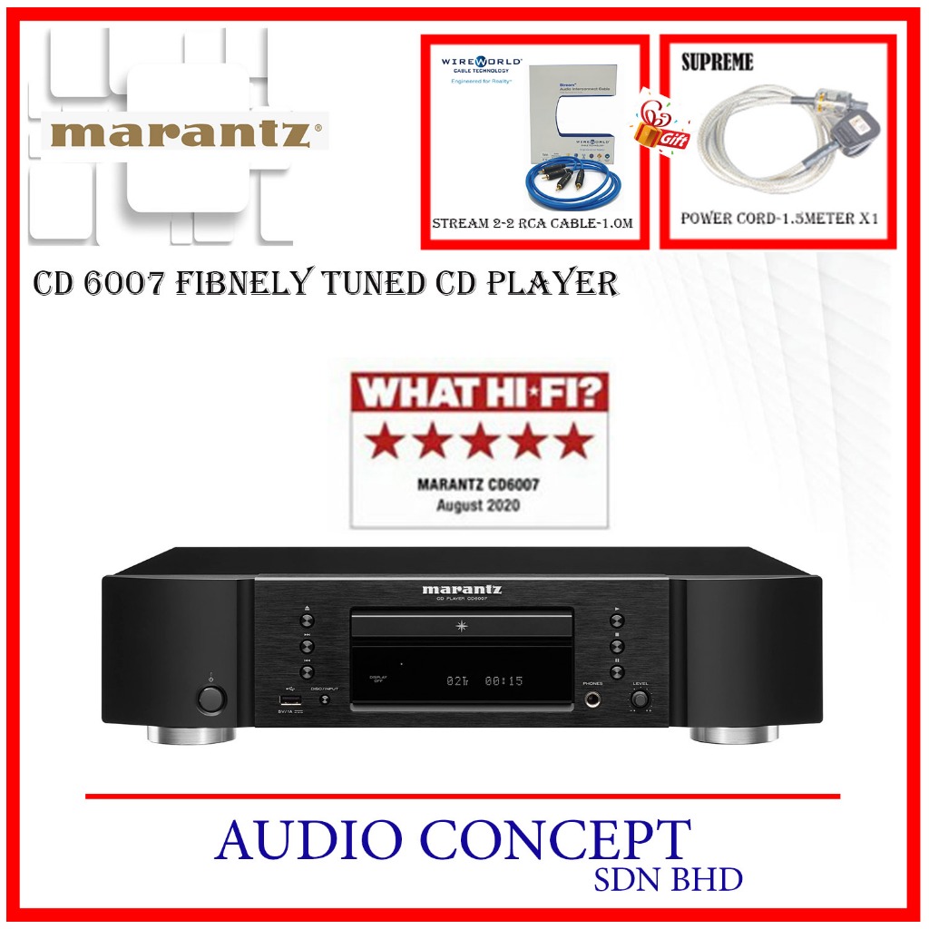 CD6007 - Slimline CD Player with Custom HDAM