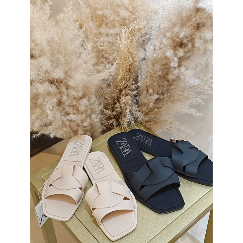 Fashion zara slip on sandals