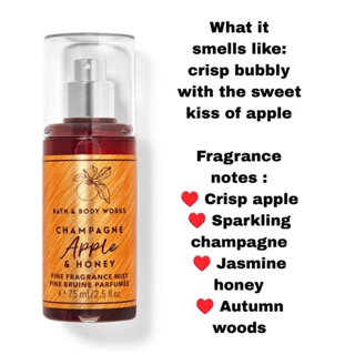 Part 1 - Travel Size Fine Fragrance Mist BBW