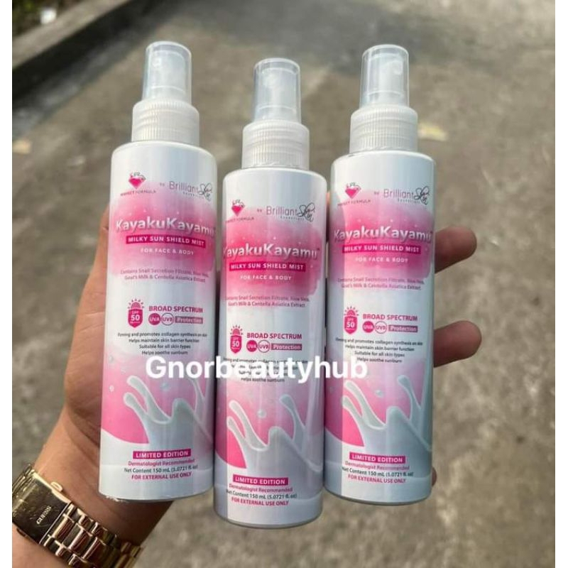 kayaku kayamu sunshield mist | Shopee Malaysia