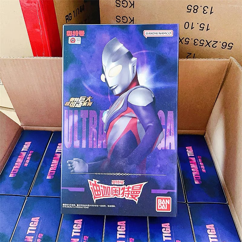 [P-Ready Stock] BANDAI Ultraman Action Figure 30CM Ultraman Tiga Multi ...