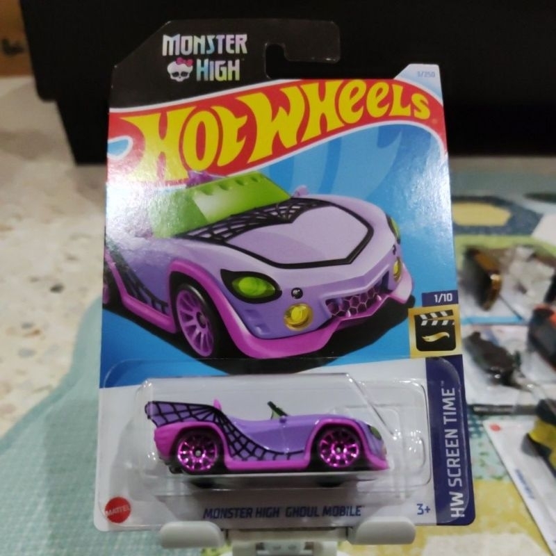 Hot Wheels Case B 2024 Monster High Ghoul Mobile | Shopee Malaysia