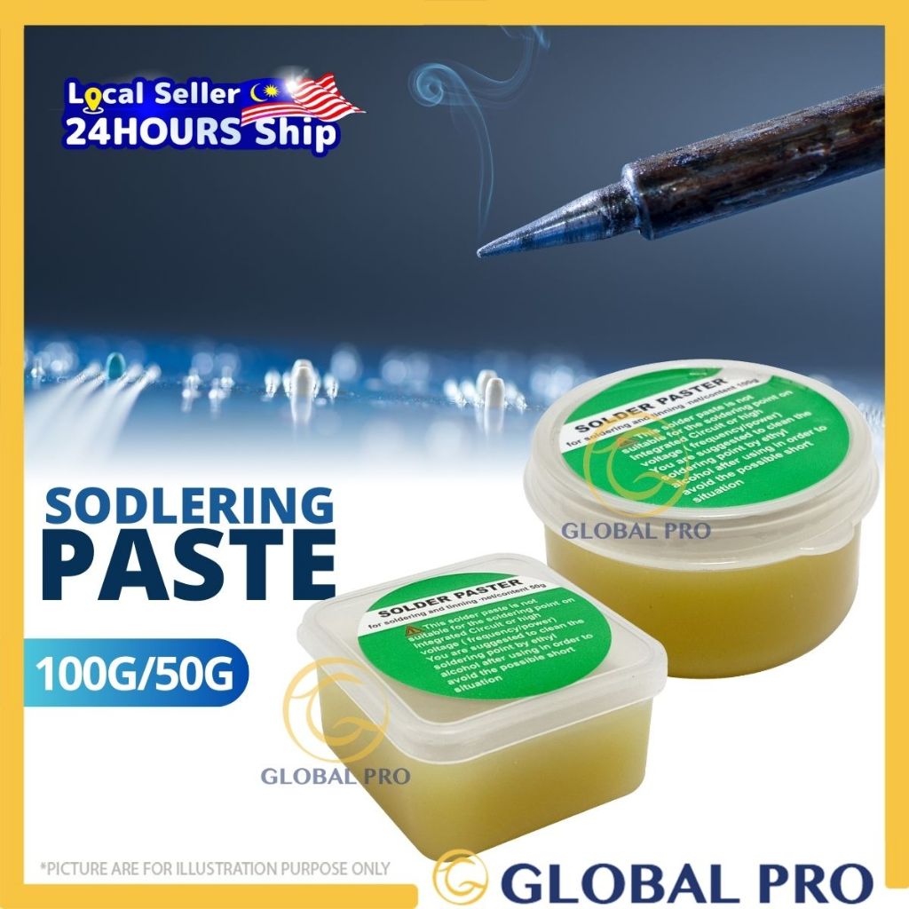 50g/100g Soldering Paste Welding Fluxes Soldering Flux Paste Solder Lowtemperature Metal