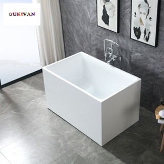 Bathtub With Seat Tab Mandi (ORI) Rectangle High Quality Free Standing