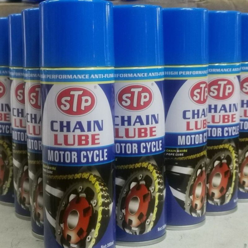 STP CHAIN LUBE MOTORCYCLE SPRAY RANTAI MOTOR MINYAK RANTAI Shopee