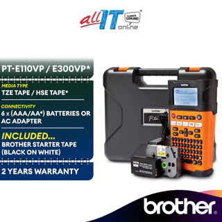 Brother PT-E300VP / PT-E110VP Label Printer Industrial Portable Handheld Label Sticker Wifi Printer Similar with E550WVP