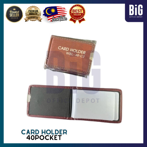 READY STOCK | 100% QUALITYNAME CARD ALBUM 40 , 120 , 240 , 360 CARDS |  Shopee Malaysia