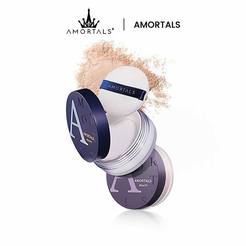 AMORTALS Korea HD Loose Powder Oil Control Silk Setting Powder Makeup ...
