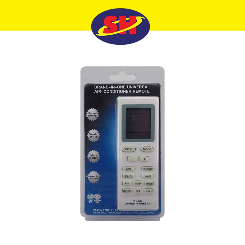 Universal Air Conditioner Remote Control GREE Shopee Malaysia