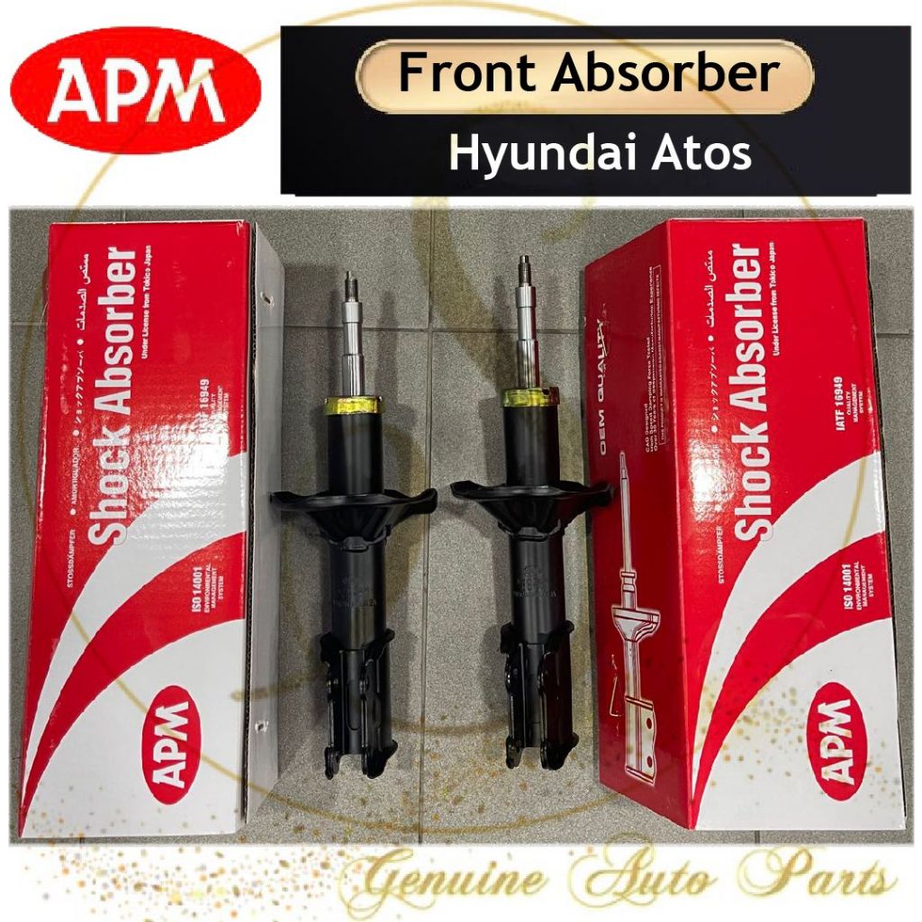 100 ORIGINAL APM HYUNDAI ATOS FRONT SHOCK ABSORBER OIL A2034M