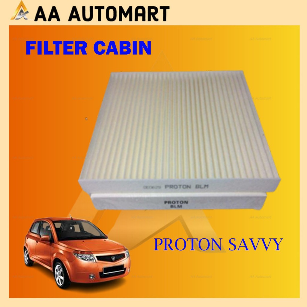 *JAMINAN* PROTON SAVVY CABIN AIR FILTER/AIR CONDITIONAL FILTER Shopee