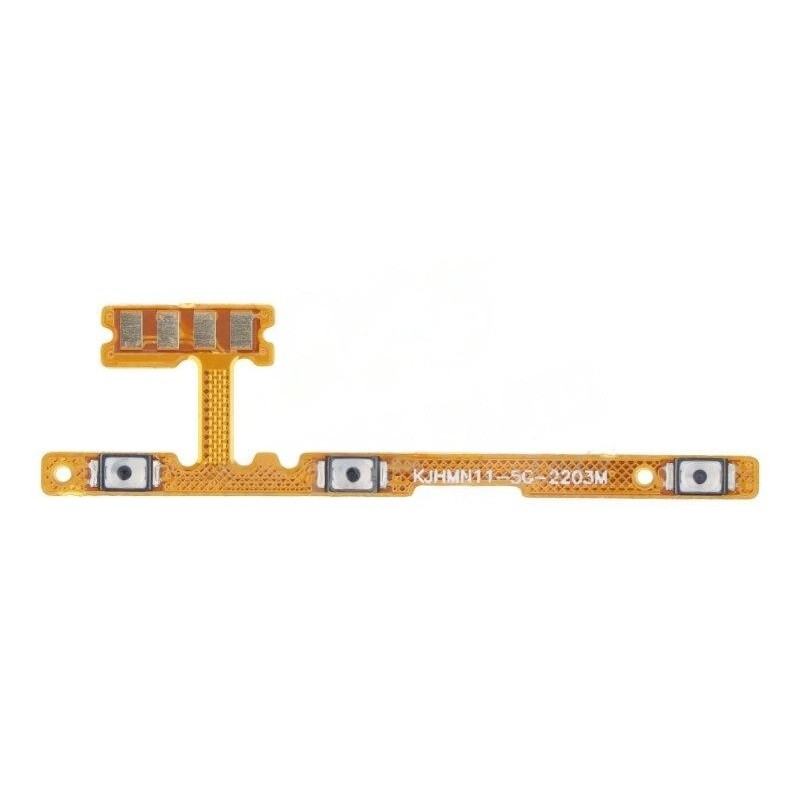 Nappe Bouton Power/volume Pour Xiaomi Poco M4 Pro 4G - Référence 2201117PG - Neuf Sous Blister