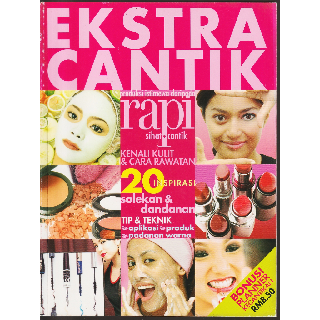 MAJALAH RAPI : EDISI EKSTRA CANTIK ( PRELOVED ) | Shopee Malaysia