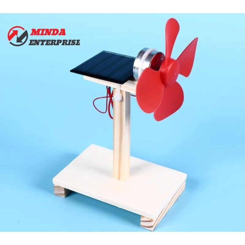 Project RBT Tahun 5 : DIY Solar Fan 3D Wooden Wood Powered Fan ( Under ... Circuit Diagram