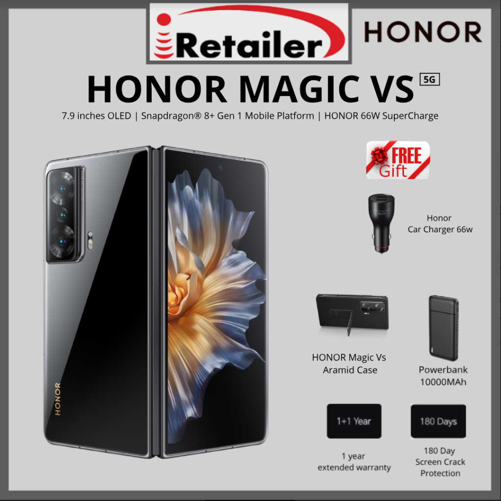 Honor Magic Vs 5G - 100% Original Warranty Honor Malaysia | Shopee Malaysia