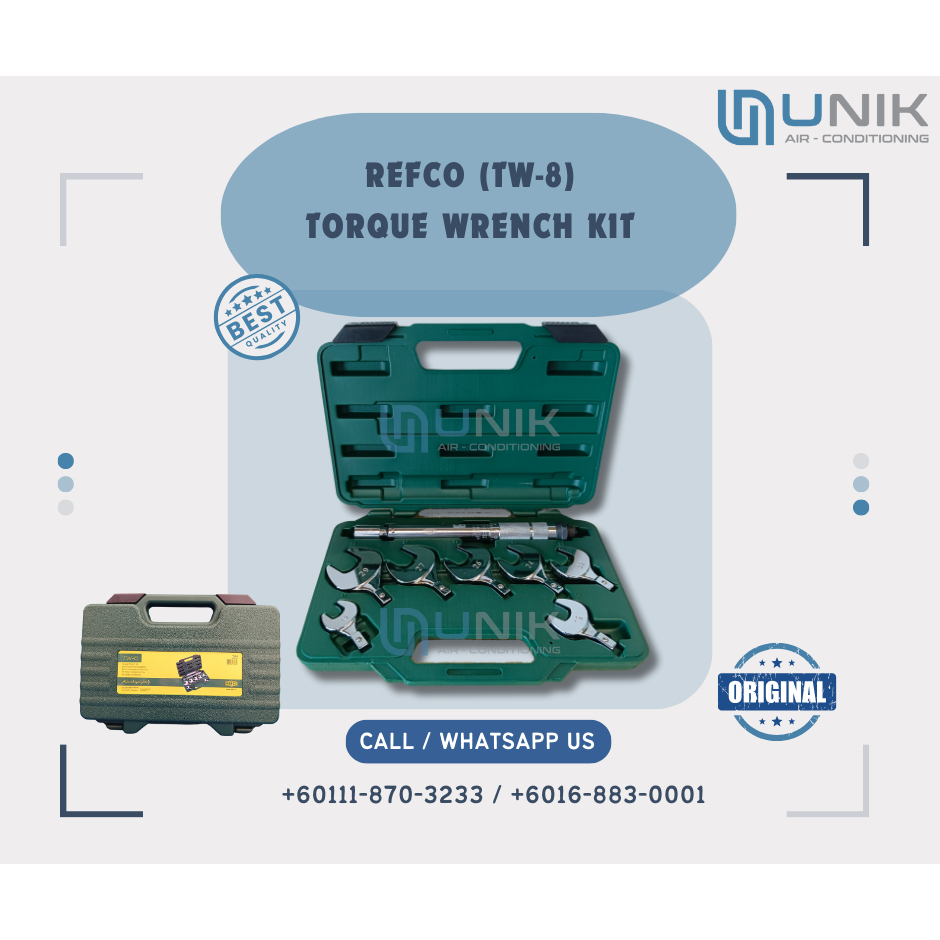 REFCO - TW-8 (TORQUE WRENCH SET) | Shopee Malaysia