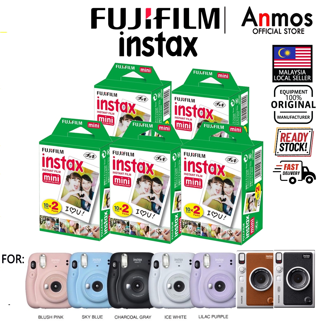 Fujifilm Instax Mini Instant Twinpack Film(20pcs)Fujifilm Instax Mini ...