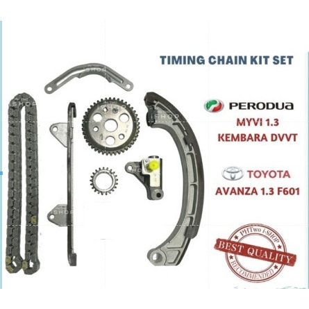 timing chain myvi 1.3 kembara dvvt avanza first model 1.3 Made in