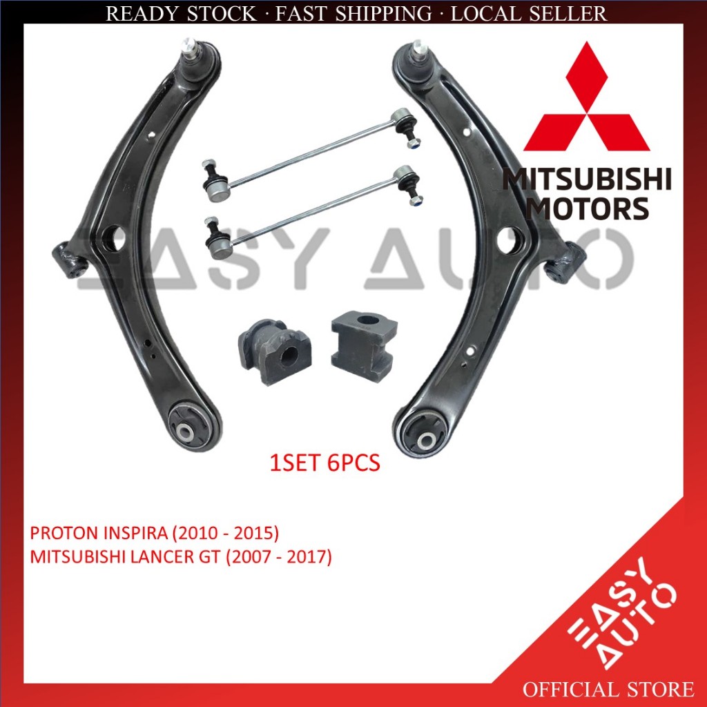 1SET 6 PIECES !! PROTON INSPIRA 1.8/2.0/MITSUBISHI LANCER GT 2.0 FRONT