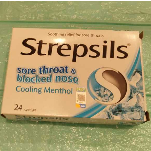 Strepsil 24's(Chesty Cough/Orange w Vitamin C/Sore throat&blocked nose