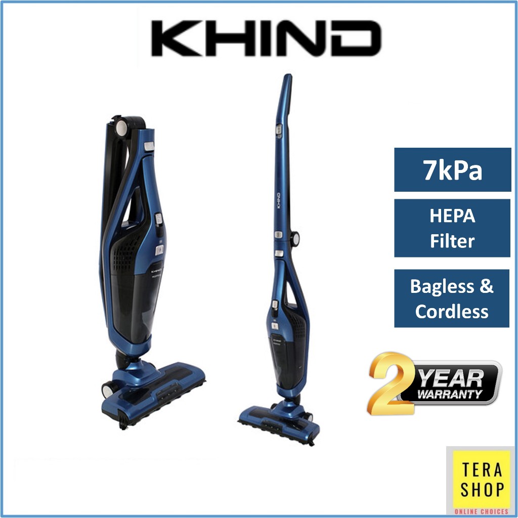 Khind VC9000MS Cordless 2 in 1 Upright Handy Vacuum Cleaner 吸尘机