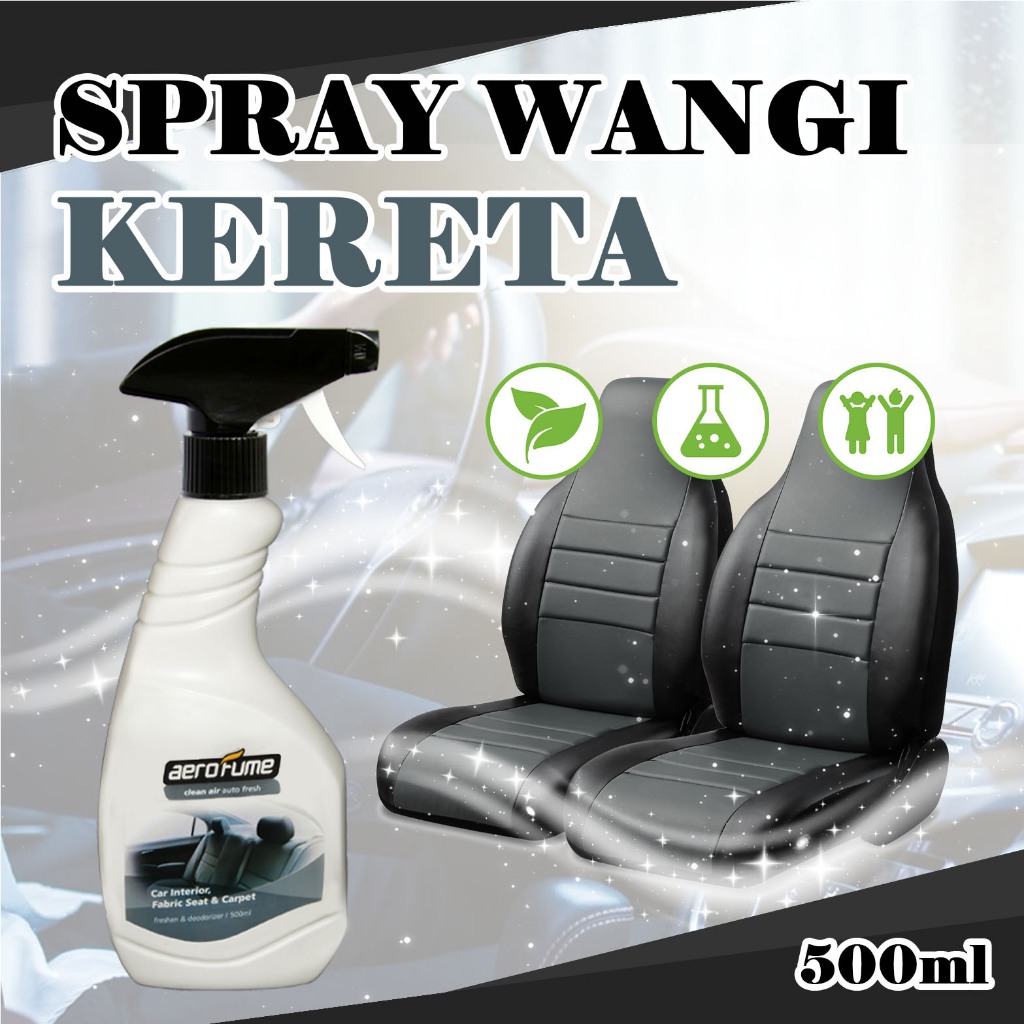 Spray Kereta Sofa Carpet Hilang Bau Busuk Aerofume Autorizer Air