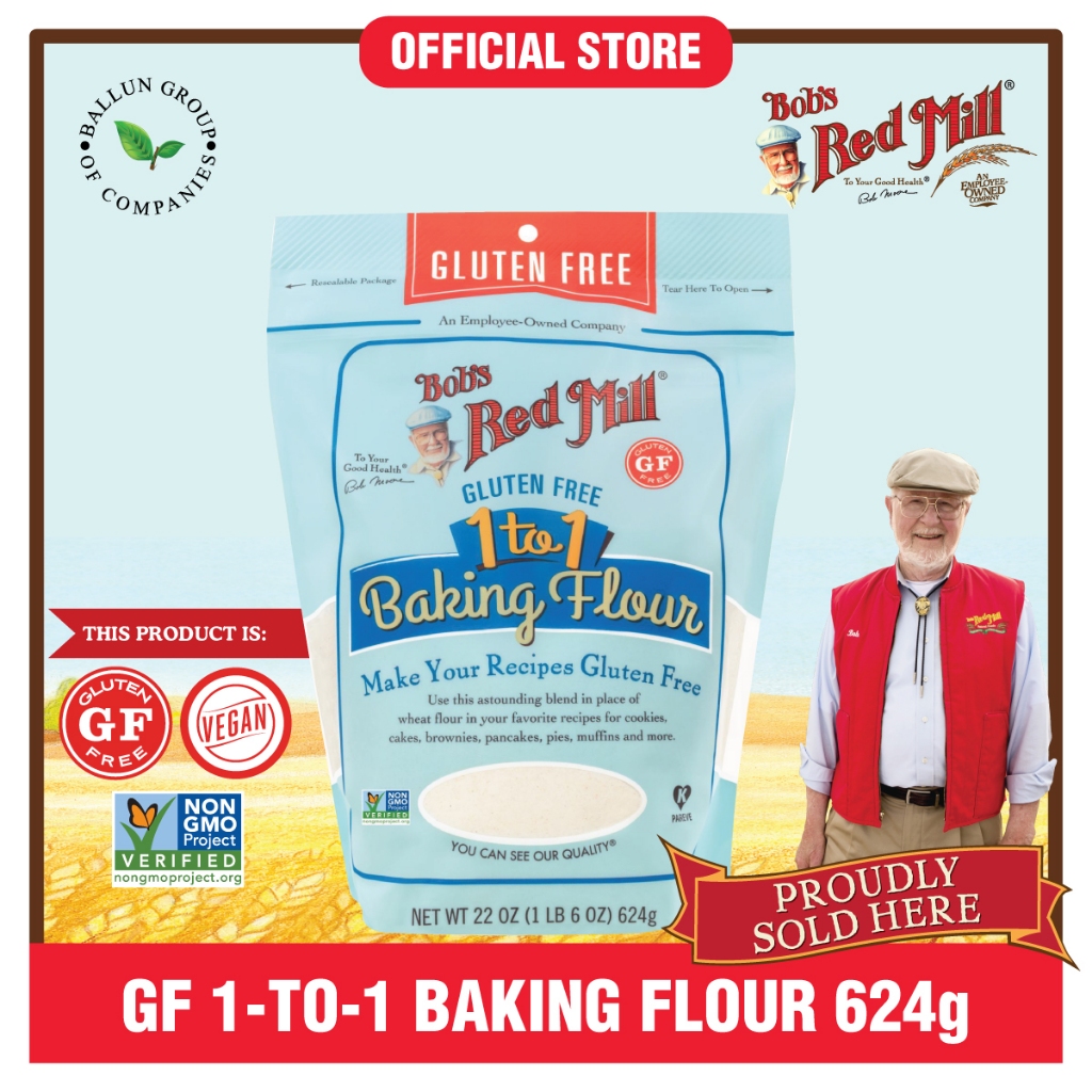 Bob's Red Mill GF 1-TO-1 Baking Flour 624g | Shopee Malaysia