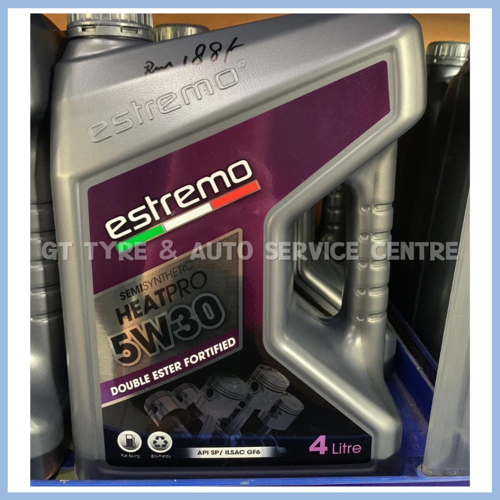 Estremo HeatPro SAE 5W30 semi synthetic double ester fortified 4L API