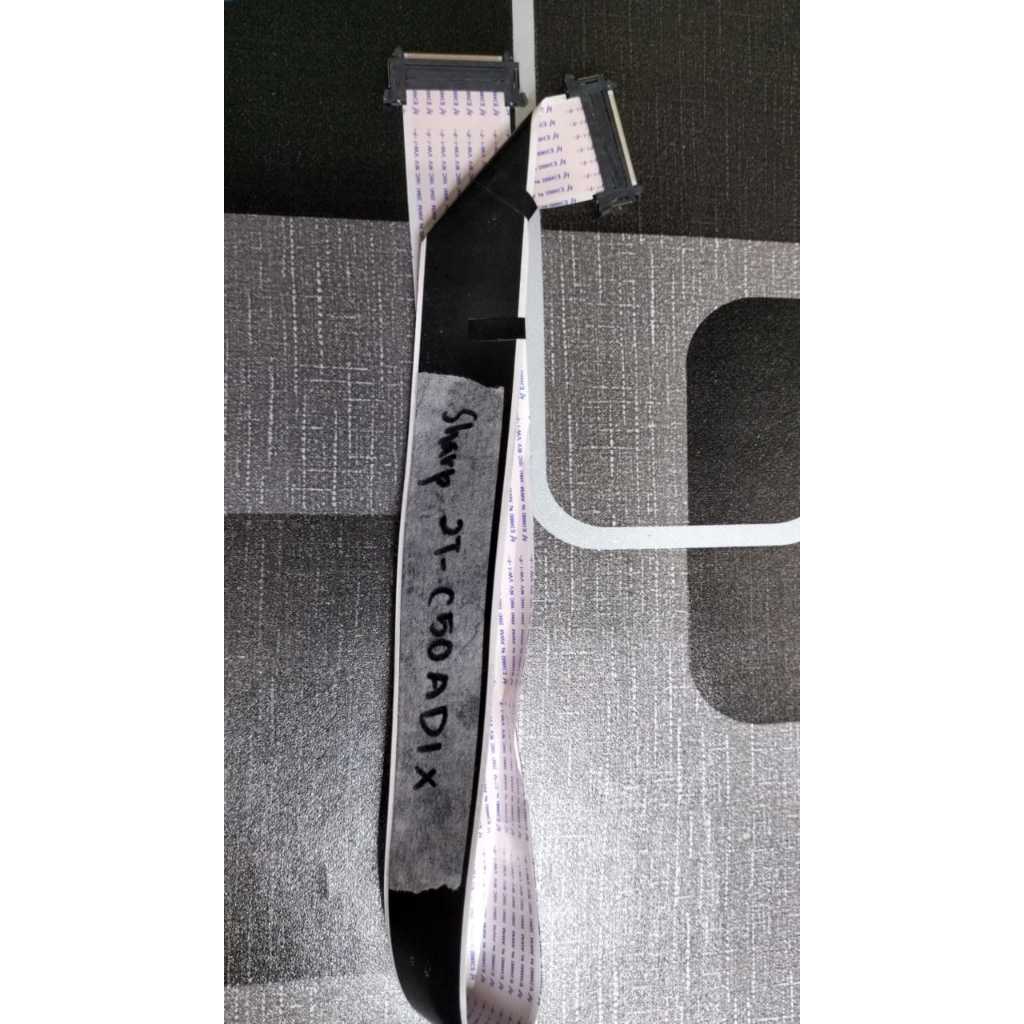 TV LED SHARP 2T-C50AD1X LVDS/RIBBON CABLE | Shopee Malaysia