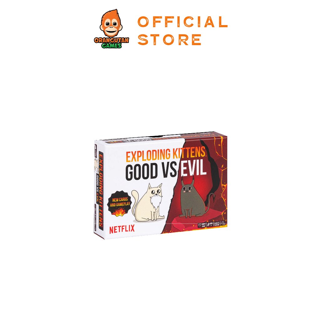 Exploding Kittens: Good vs Evil | Shopee Malaysia