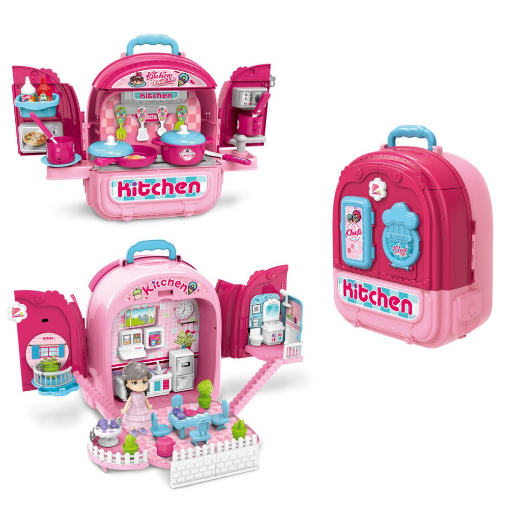 Kitchen Backpack 3 in 1 Homeliving Playset (READY STOCK) Shopee Malaysia