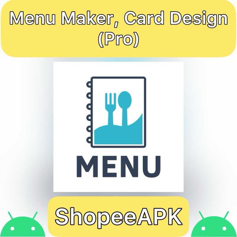 {LIFETIME} Menu Maker, Card Design (Pro) [READ_DESCRIPTION_FIRST