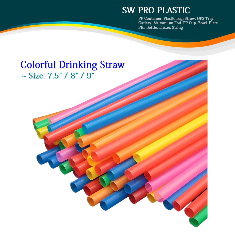 Disposable Paper Straws and Other 3mm plastic straws on Wholesale