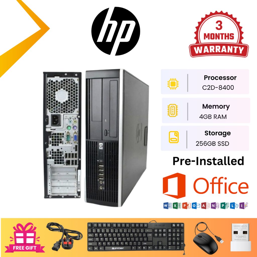 Hp Compaq 8000 Elite Small Form Factor Desktop | Shopee Malaysia