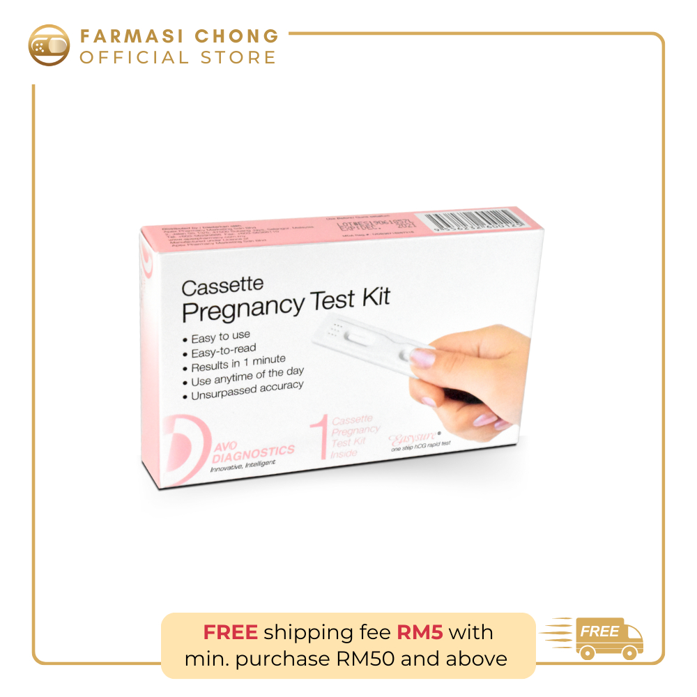AVO Diagnostics EasySure Urine Pregnancy Test Kit (Cassette type) 1's ...