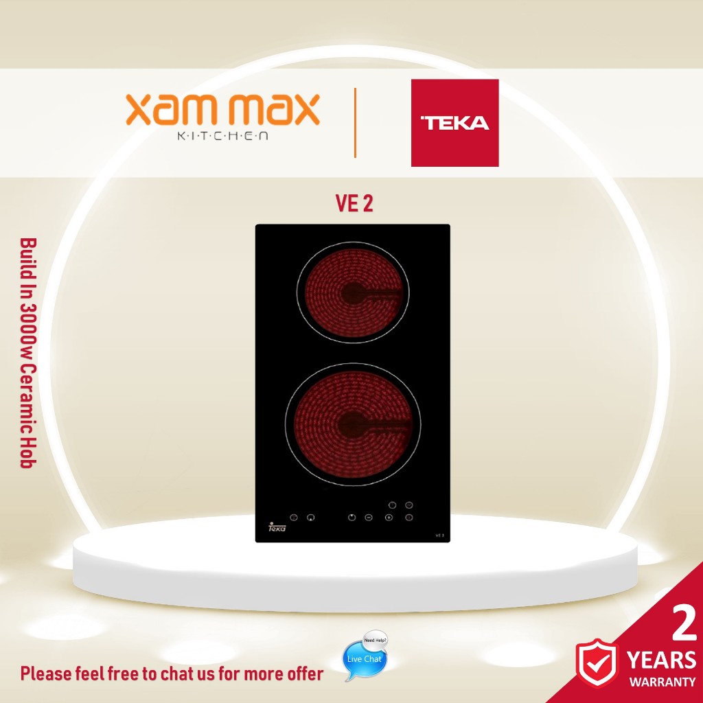 Teka VE 2 VE 2 Electric Ceramic Modular Hob Cooker Stove Shopee