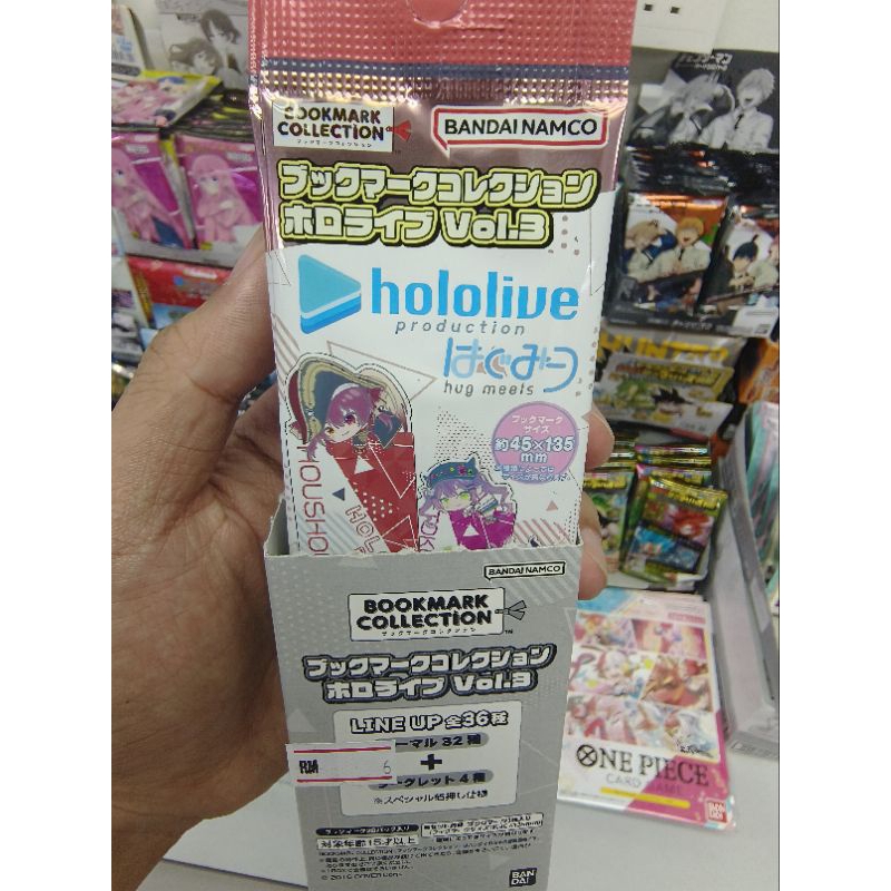 Ready Stock Bandai Hololive Hololive official bookmark collection