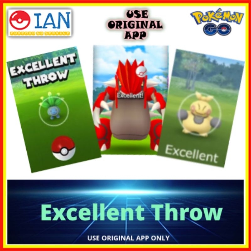 PokemonGo Excellent Throw | Shopee Malaysia