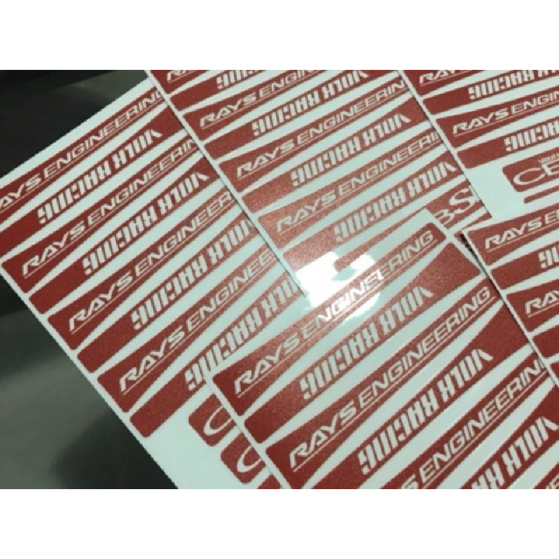 STICKER RAYS CE28SL #rays #volkracing #ce28 #ce28sl | Shopee Malaysia