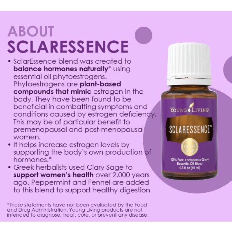 Young Living YL SclarEssence 15ml Essential Oil Shopee Malaysia