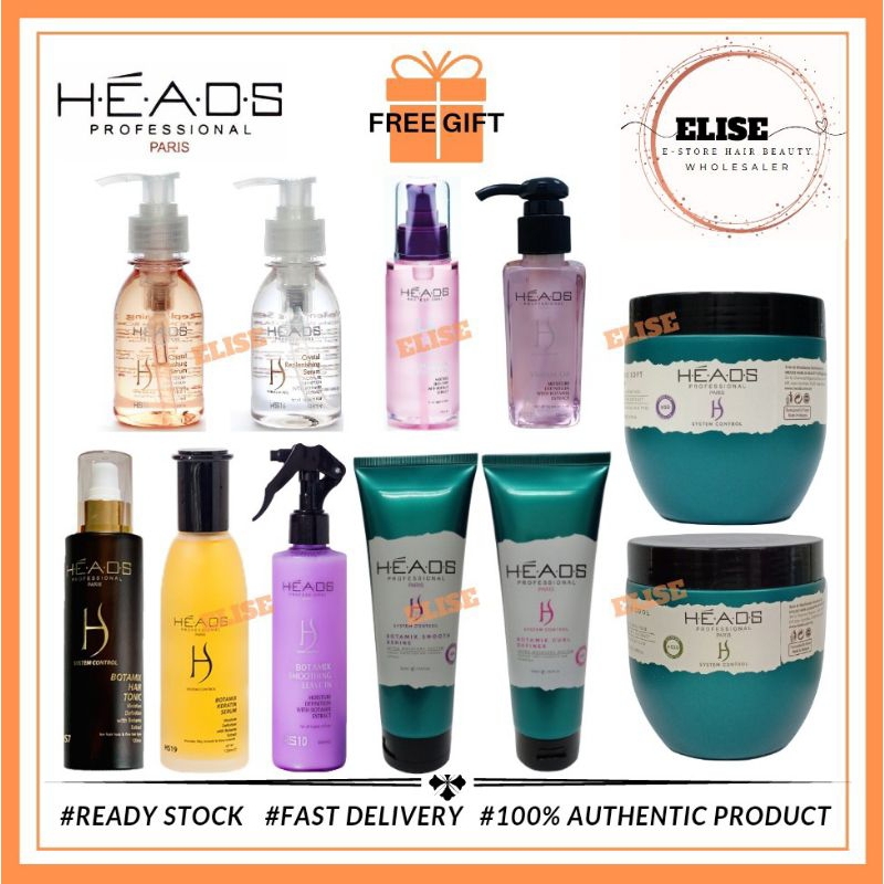 HEADS BY Fida Ramli BOTAMIX FINISHING HAIR TONIC/ TREATMENT/ CURL ...