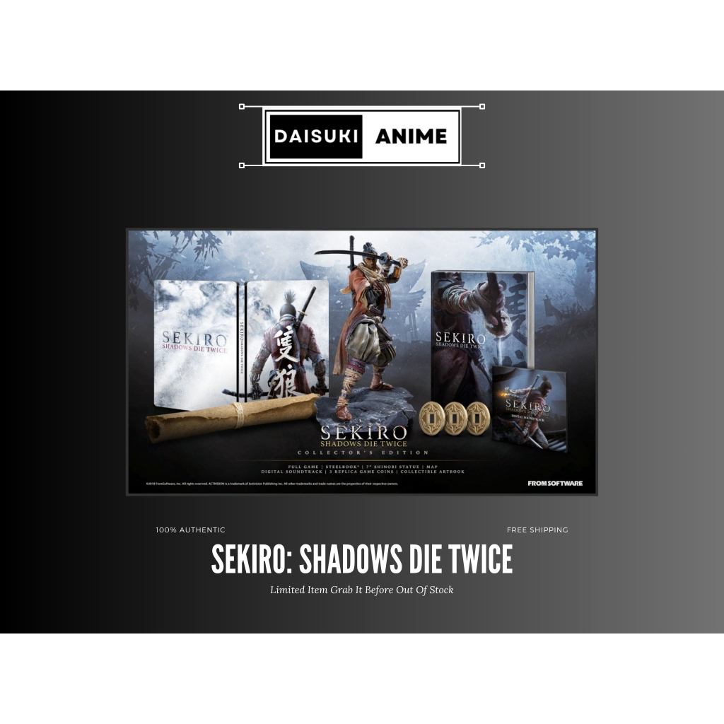 Sekiro: Shadows Die Twice Collector Edition | Shopee Malaysia