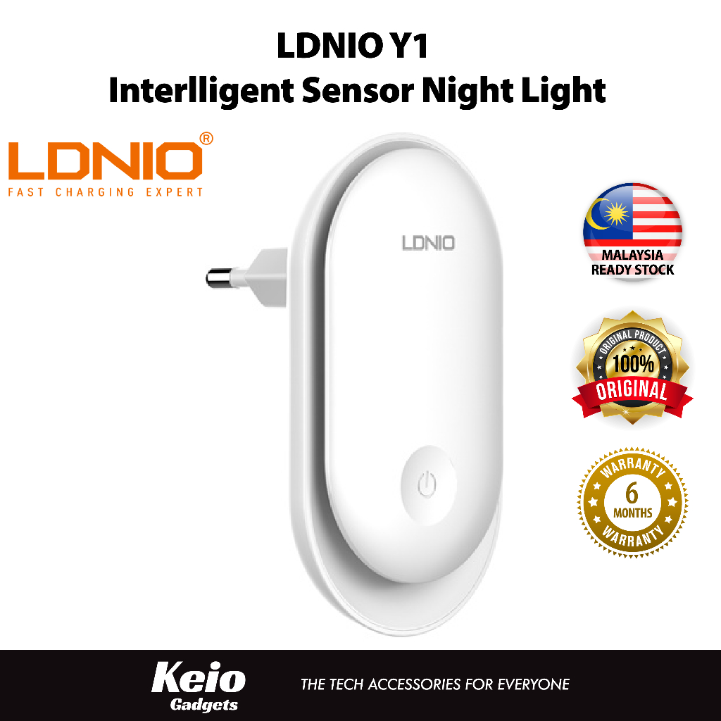 LDNIO Y1 / Y2 LED Night Light Intelligent Touch Sensor Ultra-Low Energy ...