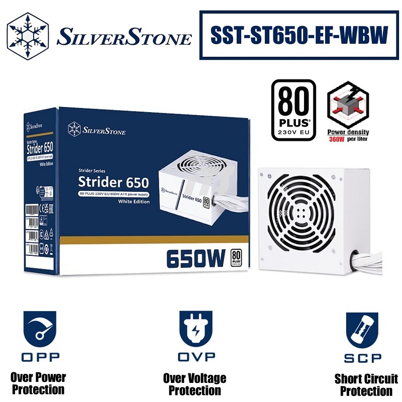 Silverstone Strider 650W 80 PLUS 230V EU ATX Power Supply | Shopee Malaysia