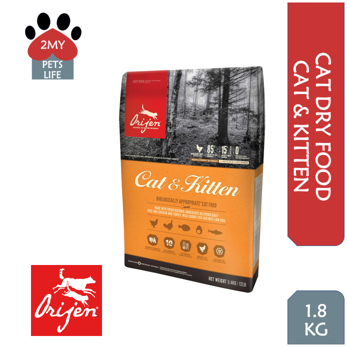 Orijen chicken cat outlet & kitten dry food