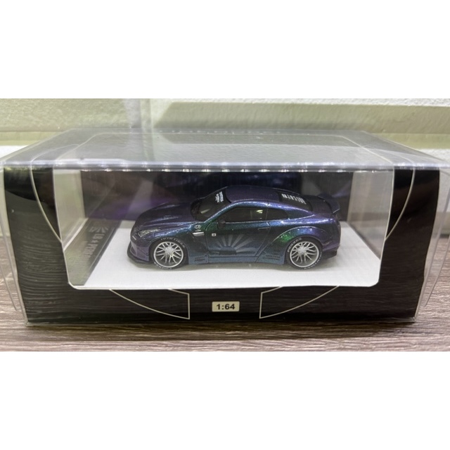 Time Micro 1/64 Nissan GTR R35 Chameleon/Monster Energy + Figure ...